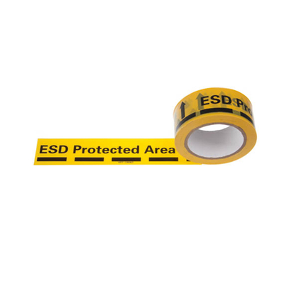 反静的な空電を包むための電子ポリ塩化ビニールの敏感な通路ESDの警告テープ