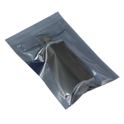 ジッパー ロック透明なESDは構成のパッキングのための静的な保護袋を金属で処理した