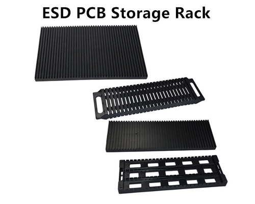 産業反静的なESD PCBは耐震性の黒いPCBの循環の棚を悩ます