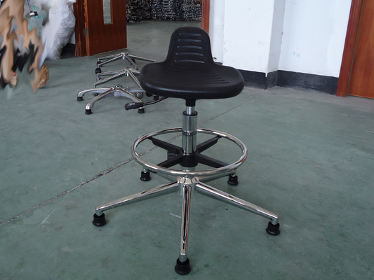50mmの座席Thincknessの調節可能なクリーンルームESDの腰掛けの椅子