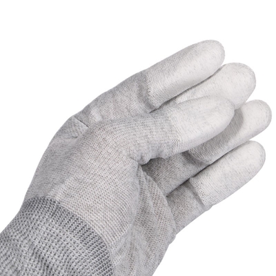 10e6オーム カーボン繊維の静電放電ESDは安全な手袋に点を打った