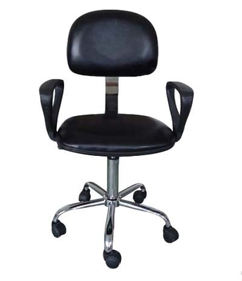 研修会実験室のための調節可能なPU革ESDの安全な椅子