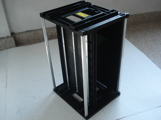 プラスチック製ESDのマガジン ラックPCBのための帯電防止SMTの巻き枠の貯蔵の棚
