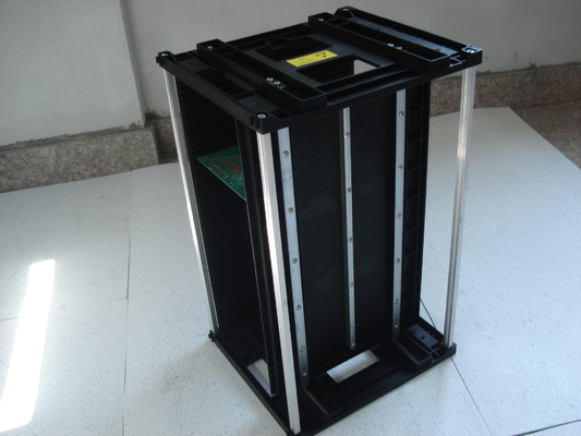 プラスチック製ESDのマガジン ラックPCBのための帯電防止SMTの巻き枠の貯蔵の棚