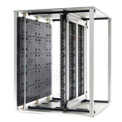 50 PC PCBの貯蔵のための熱抵抗のタイプSMT ESDのマガジン ラック