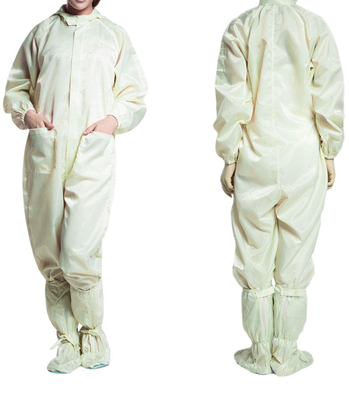 ESD クリーンルーム スムック ジャンプスーツ 制服 作業服 ラボコート 保護カバー アンチスタティック ラボコート ESD スーツ 作業服