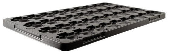 ESD ブラック プラスチック ブリスター トレイ パッケージ PCB