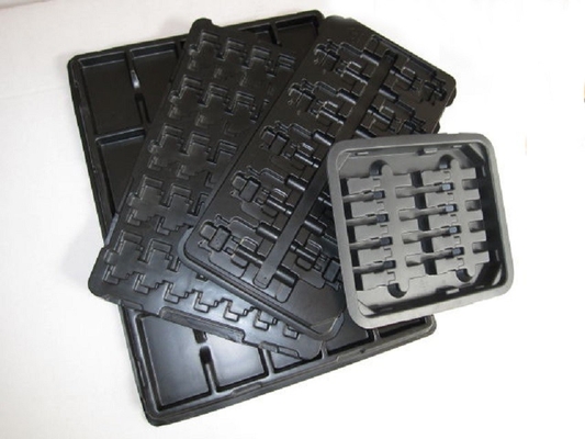 ESD ブラック プラスチック ブリスター トレイ パッケージ PCB