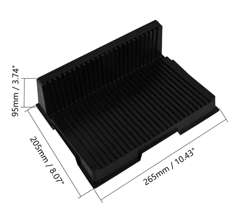ESD アンチスタティック L型 トップPCB 収納 循環 ESD 循環ラック PCB トレイ ESD 棚 収納 転用ラック