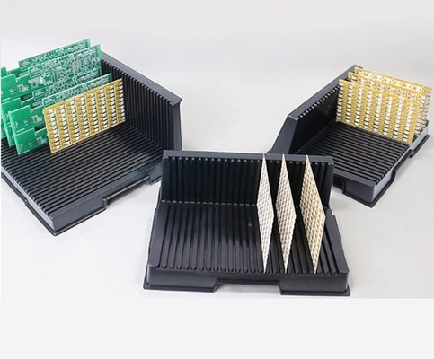 ESD アンチスタティック L型 トップPCB 収納 循環 ESD 循環ラック PCB トレイ ESD 棚 収納 転用ラック