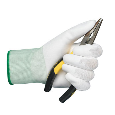 10e9オーム ナイロン パーム フィンガー コーティング 静電気防止 ESD ハンドグローブ