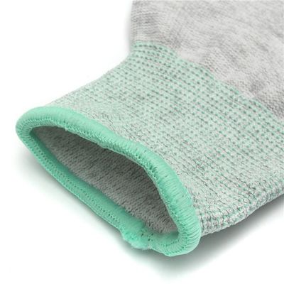 10e9オーム ナイロン パーム フィンガー コーティング 静電気防止 ESD ハンドグローブ