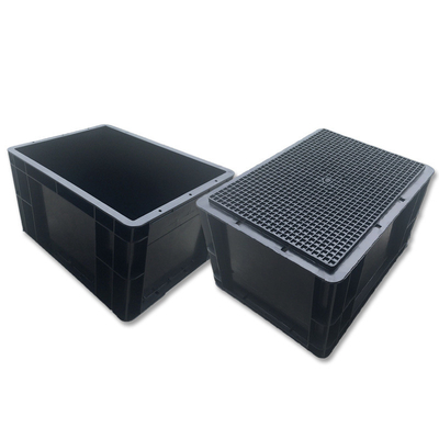 ESD ビン ボックス ESD プラスチック ツール ボックス ブラック アンチスタティック PP PVC ボックス PCB