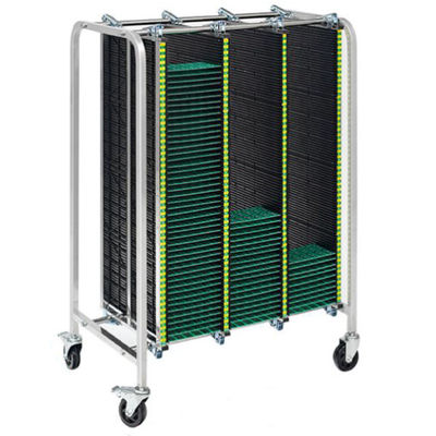 ESDマガジンラック（静電気防止機能および化学薬品耐性ボード付き、PCB保護用）