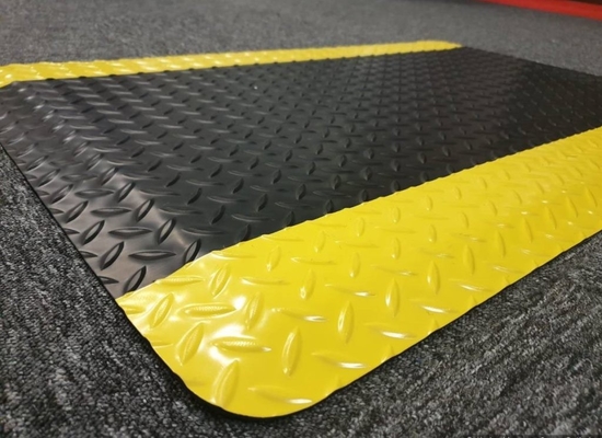 産業用床マット 静止防止用 PVC+EVA/EPDM泡ゴム床マットキット