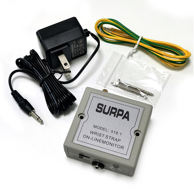 高品質のESD SURPA 518-1 アンチスタティック 腕帯 オンラインモニター
