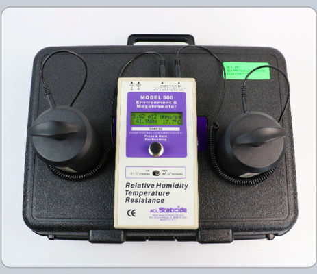 表面抵抗メーター ESD 試験材料と静的制御適合のための抗静的