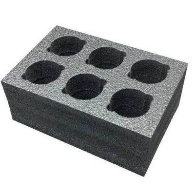Antistatic EVA Foam with 80-100Kg/m3 Density and 10e3-10e6 Ω.cm Volume Resistivity for Electronics Packing