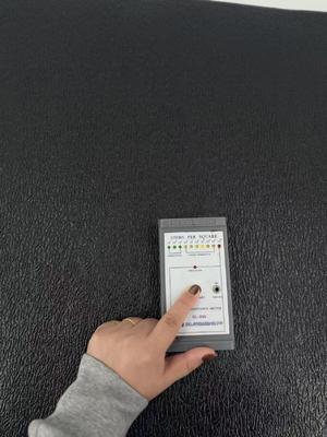 ESD Black Anti Fatigue Mat 600*900cm Dual PVC Foam Floor Mat Antistatic Rubber Mat Bark Pattern