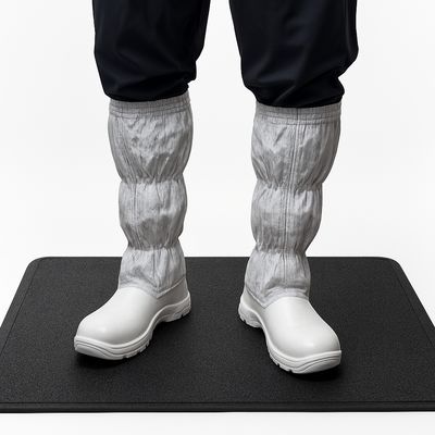 抗静的ESDゴムマット 双重PVC層と皮のパターンの表面 エルゴノミックな快適性と滑り抵抗性