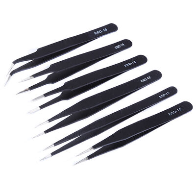 エレクトロニクスや電話の修理のためのステンレス鋼ESDセーフピンチ 110mm