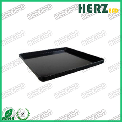黒いPCB 収納容器 PP プラスチック 静止防止型 ESD トレイ 伝導性 ESD トレー