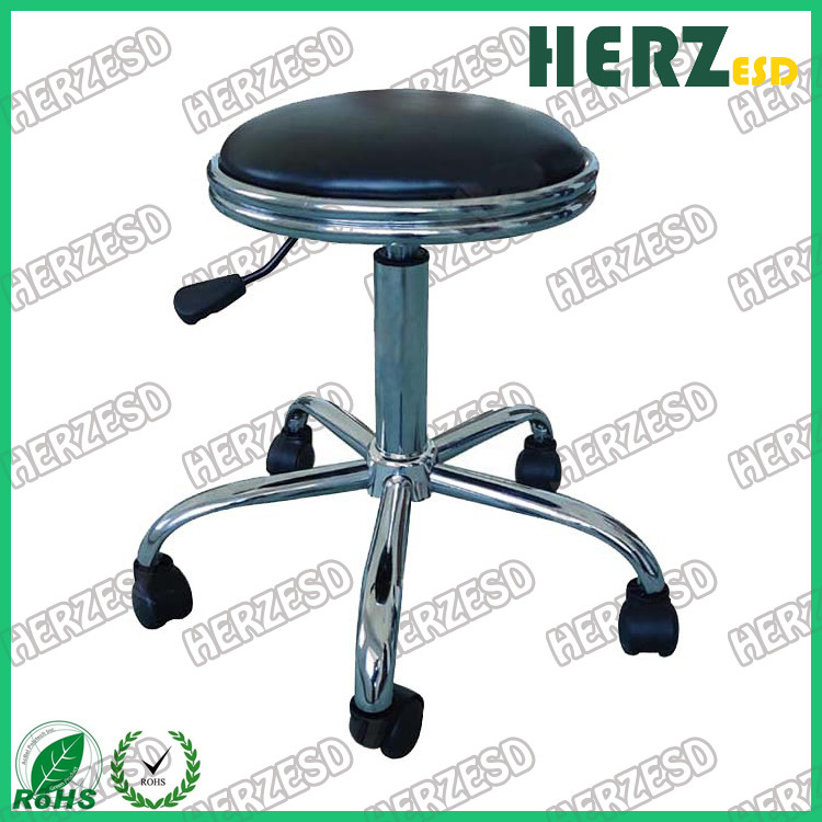 Industrial Usage Antistatic Cleanroom ESD PU Leather Working Stool