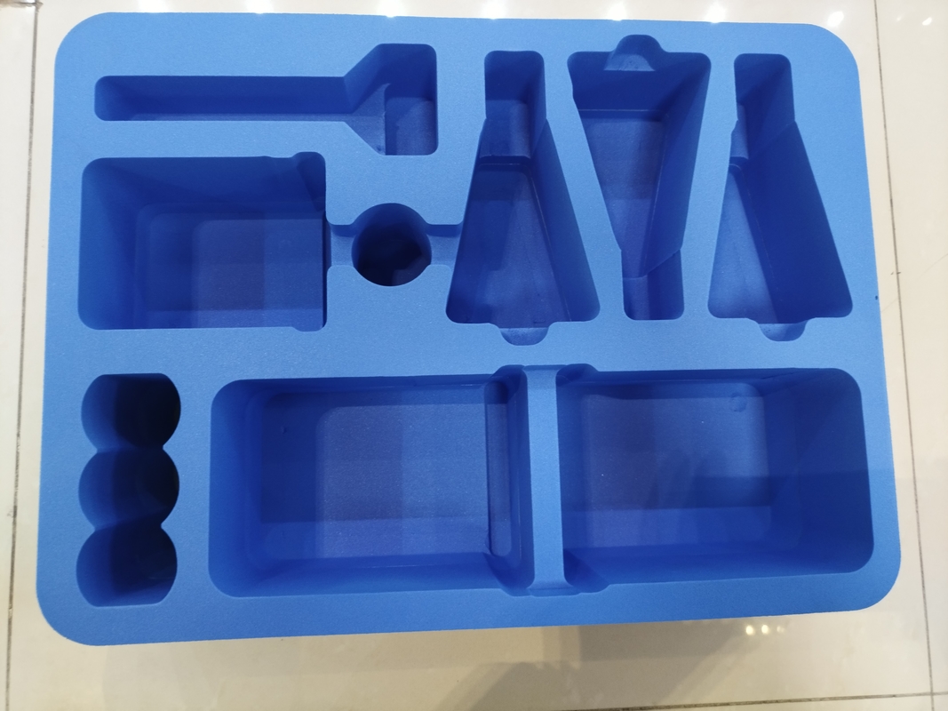 カスタマイズされた抗静止/導電性EVA IXPE PU 泡 抗衝撃挿入 梱包 ESD 泡 工業