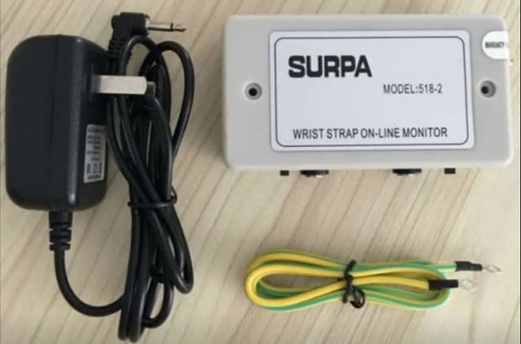 ESD SURPA 518-2 ESD 手首ストラップテスト / アンチスタティック手首ストラップオンラインモニター