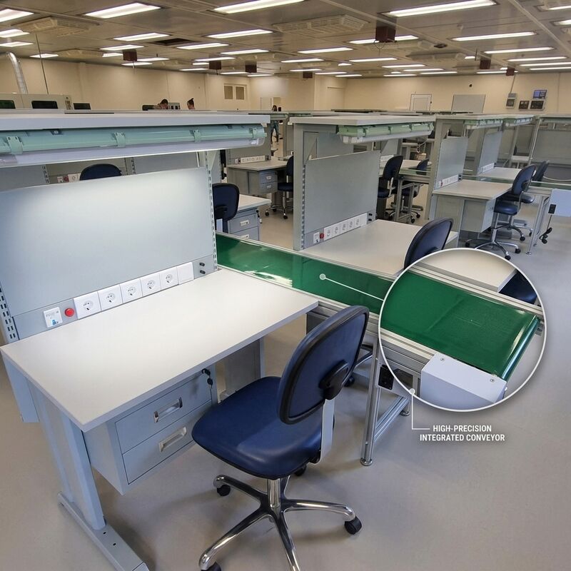 電子機器の再作業修理ステーションのための調整可能な反静的作業テーブル